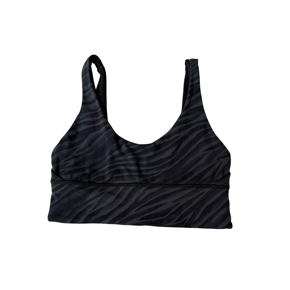 Lululemon Align Reversible Bra Zebra Print Size 6